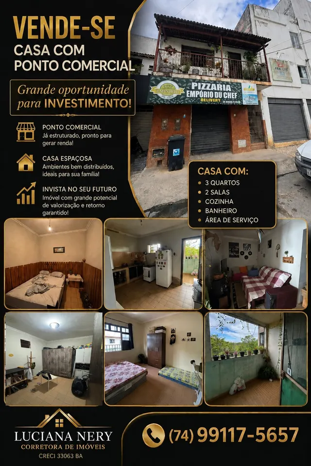 Casa com ponto comercial estruturado — foto 1
